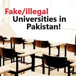 fake and illegal universities list of pakistan