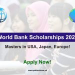 Joint Japan World Bank Scholarship Program 2022 – Fully Funded