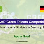 daad green talents competition in germany pakscience