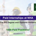 NHA is offering paid internships to BS degree and diploma holders - Apply here!