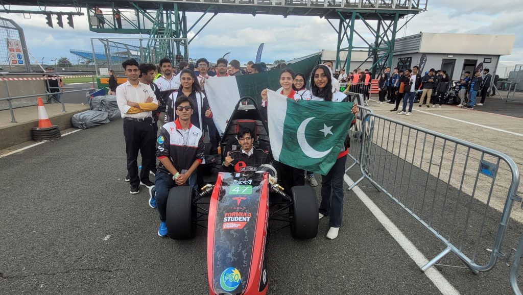 Formula Electric Racing-NUST Shines at FSUK 2023 - Proud Flag Bearers of Pakistan in FS Class